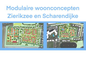 Modulaire woonconcepten Zierikzee en Scharendijke